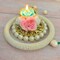 Rose Pearl Tealight Candle Holders – Rangoli Indian Diya T-light Stand for Centerpiece, Dining Table, Home & Temple Decor – Diwali, Christmas, Thanksgiving & Housewarming Gift